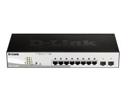 D-Link DGS-1210-08P/E, 8-Port Layer2 PoE Smart Managed Gigabit Switch