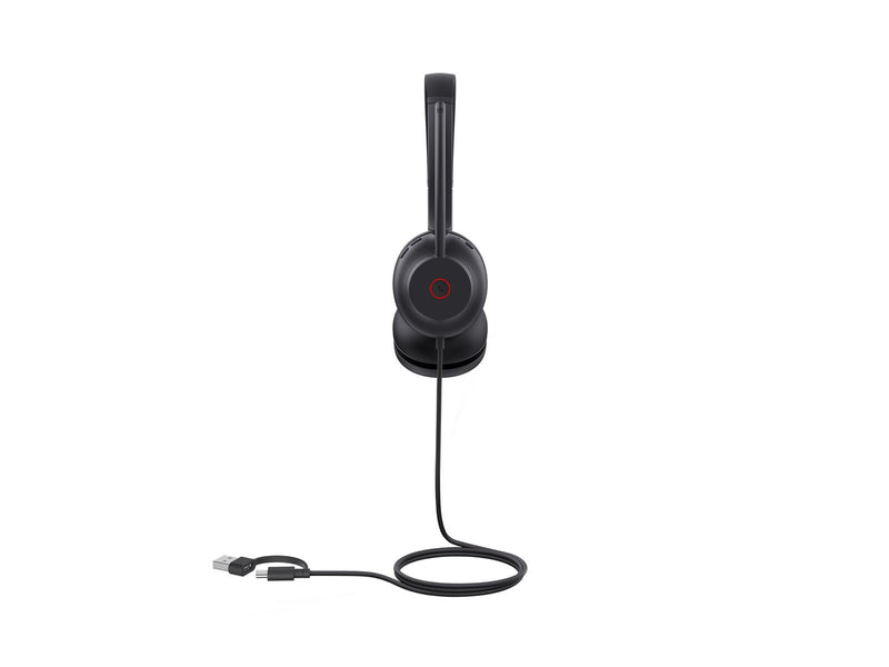 Yealink kabelgebundenes Headset UH35 Dual UC USB-A/C