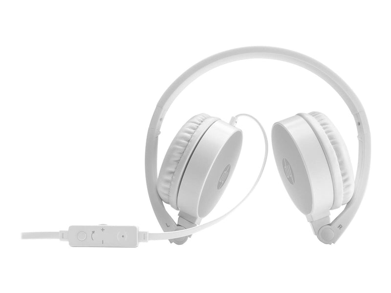 HP Stereo H2800 kabelgebundenes Headset weiß, silber