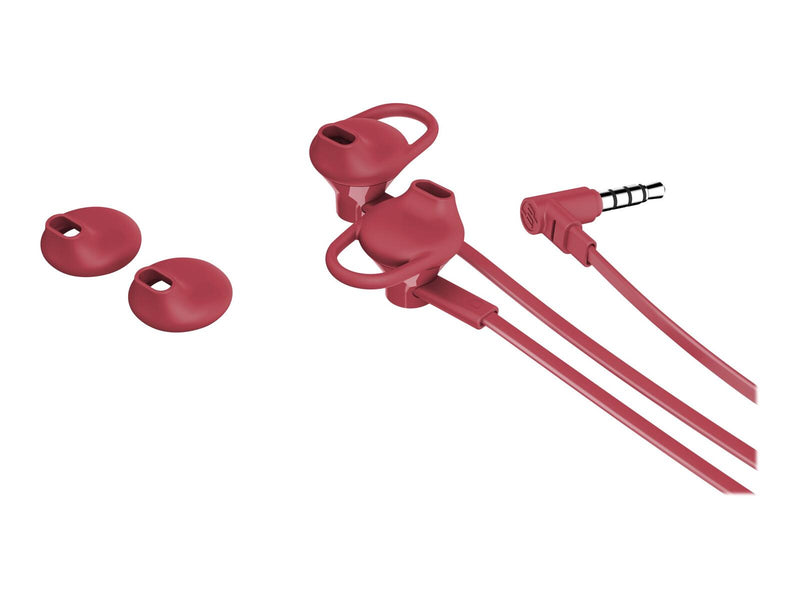 HP 150 In-Ear kabelgebundenes Headset rot