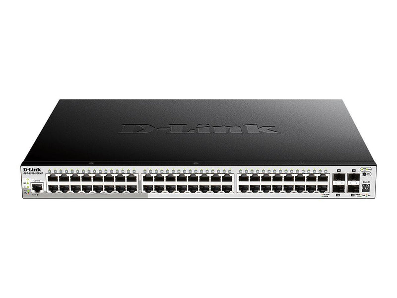 D-Link DGS-1510-52XMP/E, 52-Port Smart Managed PoE+ Gigabit Stack Switch 4x 10G