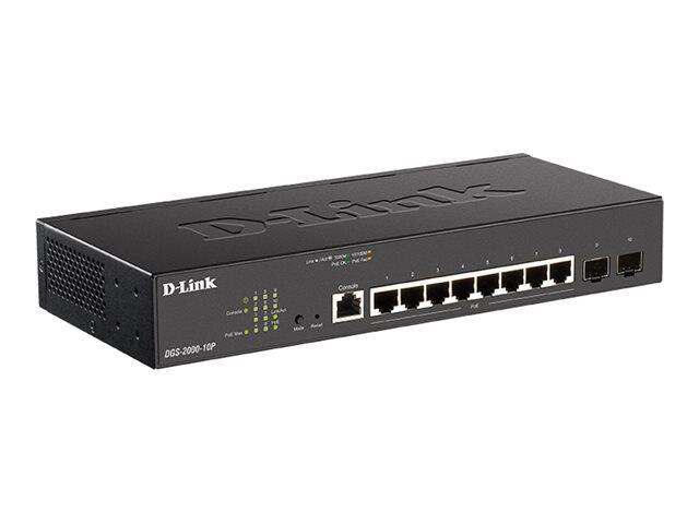 D-Link DGS-2000-10P,10-Port Gigabit PoE Managed Switch