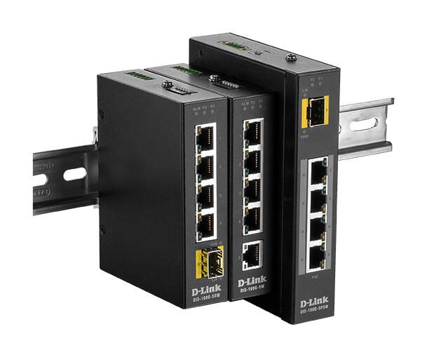 D-Link DIS-100G-5PSW, 5-Port Unmanaged Layer2 Gigabit PoE Industrial Switch