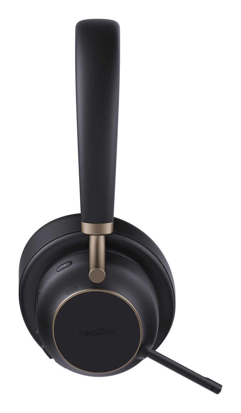Yealink Headset BH 76 Plus mit Ladestation Teams Black USB-C/A