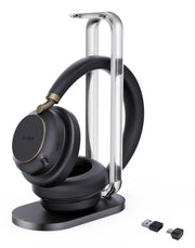 Yealink Headset BH 76 Plus mit Ladestation Teams Black USB-C/A