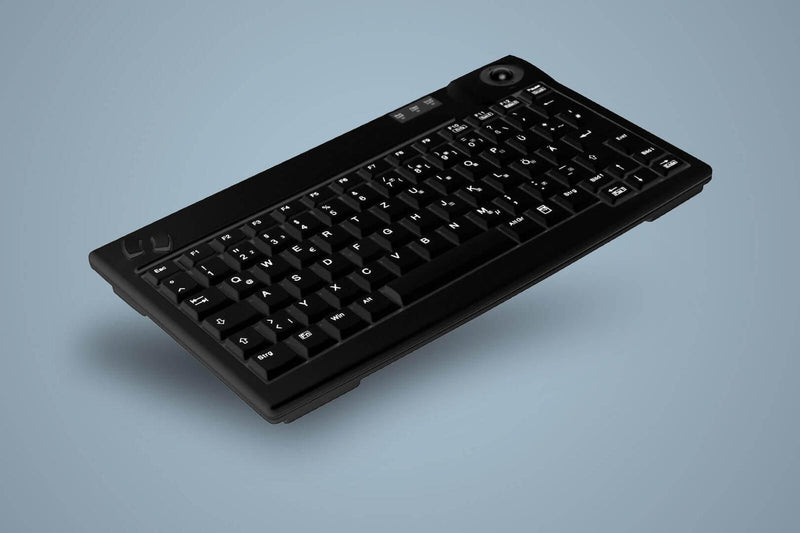Active Key AK-440-TU Tastatur mit Trackball - QWERTZ Deutsch - Schwarz