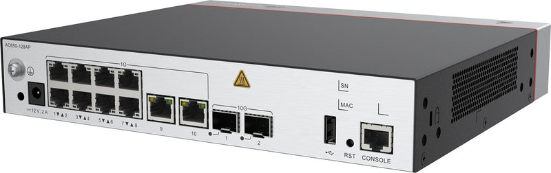 Huawei eKit Wireless Access Controller AC650-128AP 10x 1GbE RJ45 + 2x 10GbE SFP+