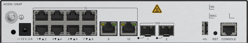 Huawei eKit Wireless Access Controller AC650-128AP 10x 1GbE RJ45 + 2x 10GbE SFP+