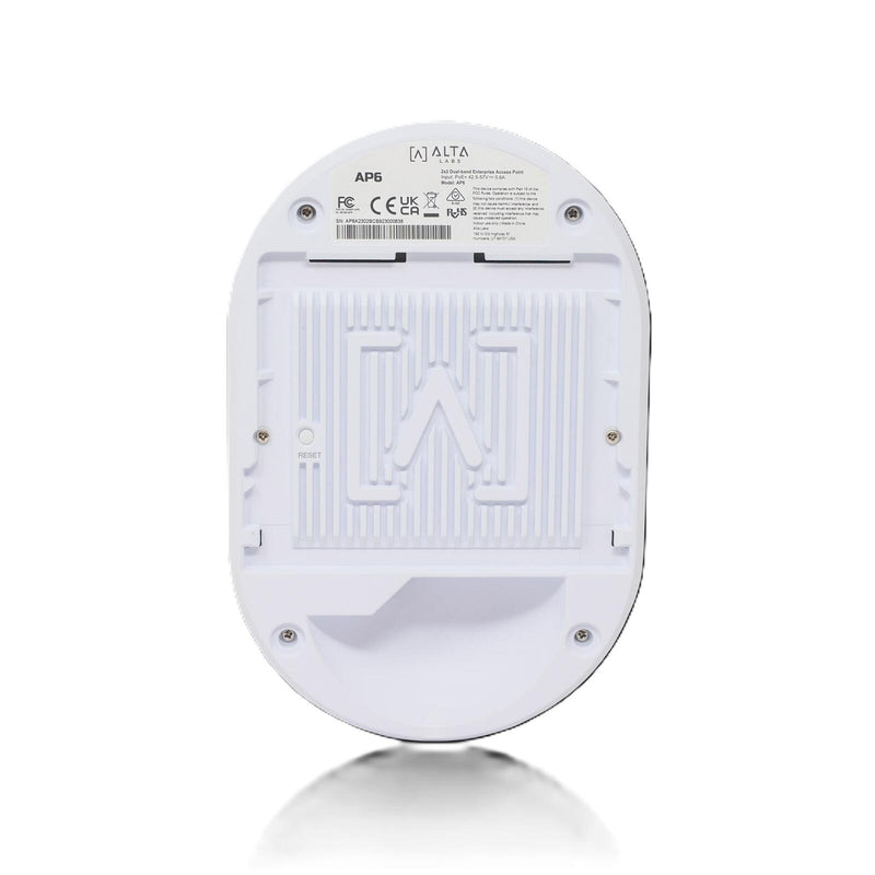 Alta Labs WiFi6, 2x2, Cloud Managed Enterprise Access Point