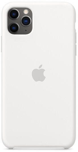 iPhone 11 Pro Max Silicone Case weiß