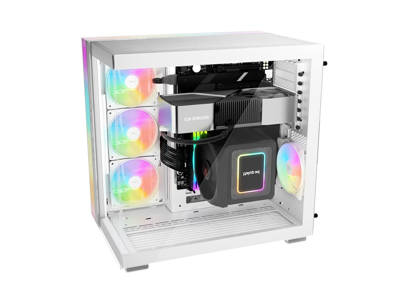 be quiet! LIGHT BASE 600 DX White - Gehäuse - Miditower - Weiß