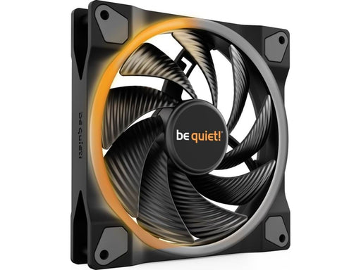 be quiet! LIGHT WINGS 140mm PWM high-speed - Gehäuselüfter - 140mm - Schwarz mit RGB LED - 31 dBA