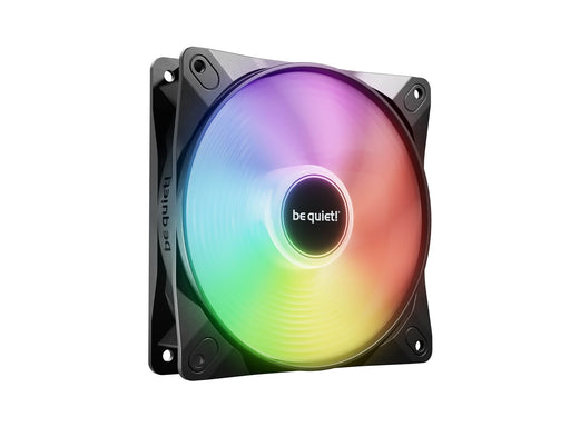 be quiet! LIGHT WINGS LX 120mm PWM - Gehäuselüfter - 120mm - Schwarz mit RGB LED - 25 dBA