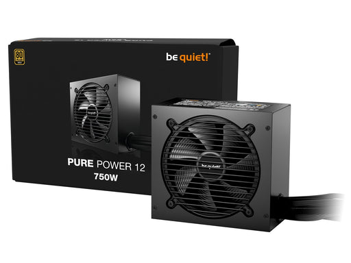 be quiet! PURE POWER 12 750W Netzteile - 750 Watt - 120 mm - ATX 3.1 - 80 Plus Gold zertifiziert
