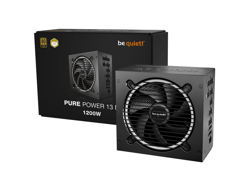 be quiet! PURE POWER 13 M Netzteile - 1200 Watt - 120 mm - ATX 3.1 - 80 Plus Gold zertifiziert