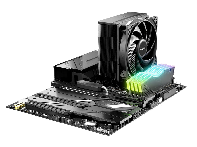 be quiet! PURE ROCK 3 Black - CPU-Luftkühler - Max 31 dBA