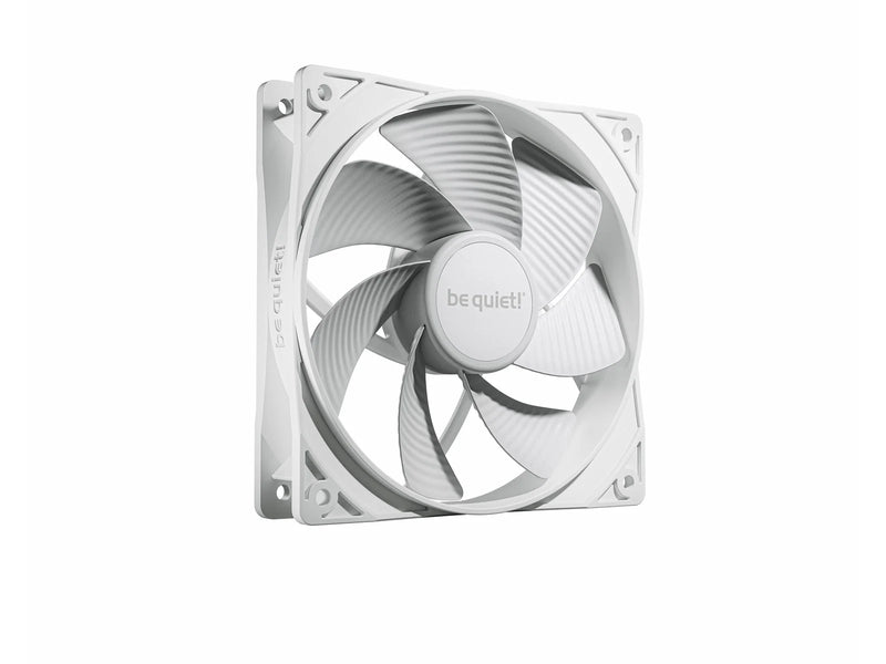 be quiet! PURE WINGS 3 120 White Reverse (3-pack) - Gehäuselüfter - 120mm - Weiß - 30 dBA