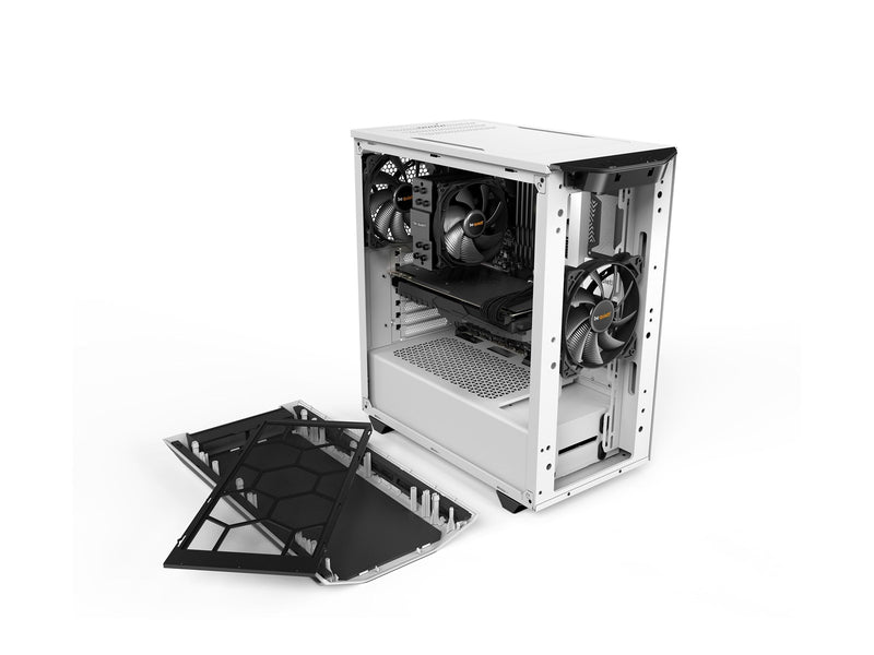 be quiet! Pure Base 500 TG - White - Gehäuse - Miditower - Weiß