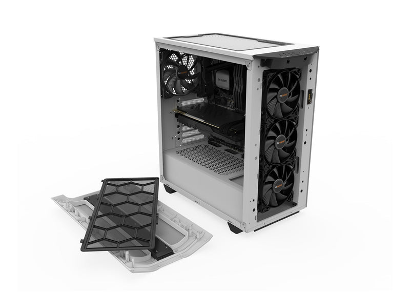 be quiet! Pure Base 500DX TG - White - Gehäuse - Miditower - Weiß