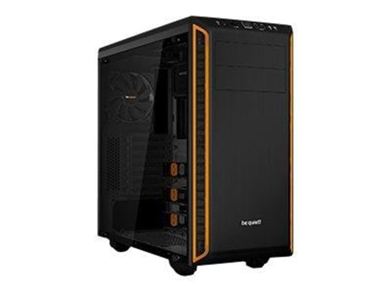 be quiet! Pure Base 600 TG - Black&Orange - Gehäuse - Miditower - Orange