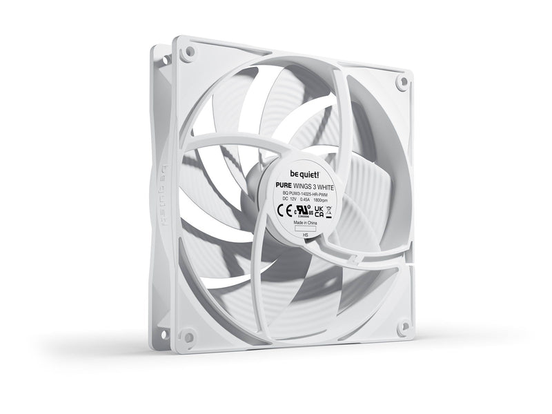 be quiet! Pure Wings 3 140mm PWM high-speed White - Gehäuselüfter - 120mm - Weiß - 32 dBA