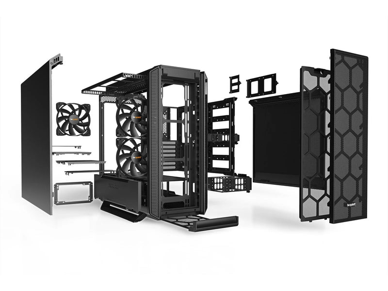 be quiet! Silent Base 802 - Black - Gehäuse - Miditower - Schwarz *DEMO*