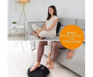 beurer FM 70 Shiatsu Fuß- und Rückenmassagegerät Schwarz