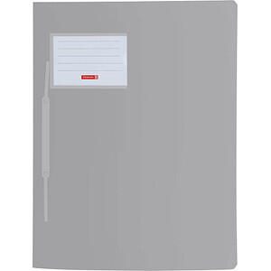 BRUNNEN Schnellhefter DIN A4 Polypropylen (PP) silber transluzent