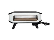 cozze ® 17" Pizzaofen für Strom mit Pizzastein & Vordertür 230 V/2200 W