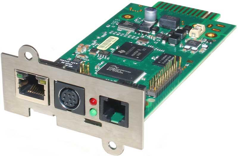 Online USV - Netzwerkmanagementkarte - SNMP Adapter prof. Slot