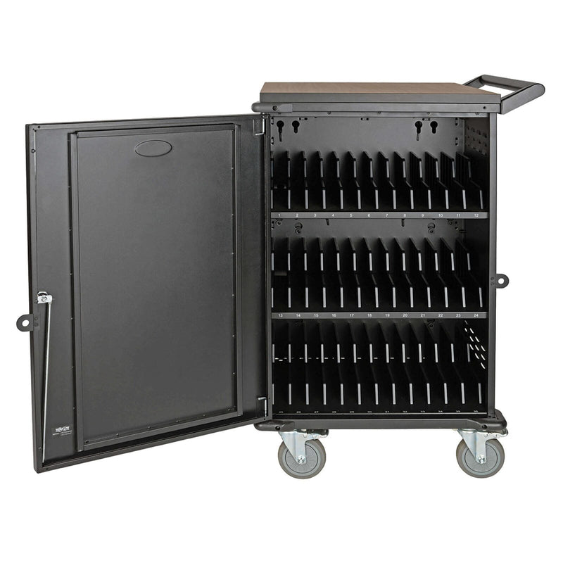 Eaton Tripp Lite Series Ladewagen für mehrere Geräte, 36 AC-Ausgänge, Chromebooks und Laptops, 230V, Schuko Schwarz