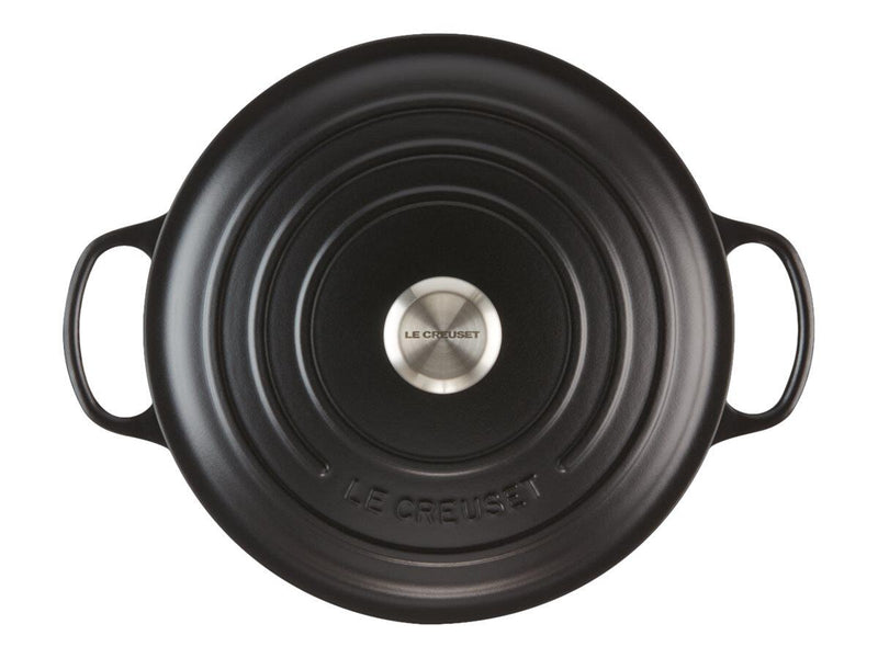 Le Creuset Bräter 28cm, mattschwarz