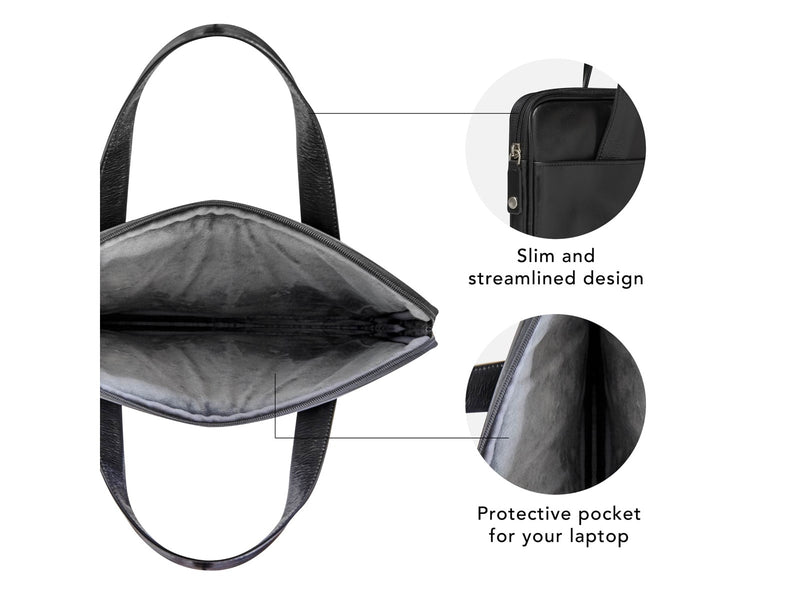 dbramante1928 Silkeborg Laptop-Tasche für Laptop 13" | Schwarz