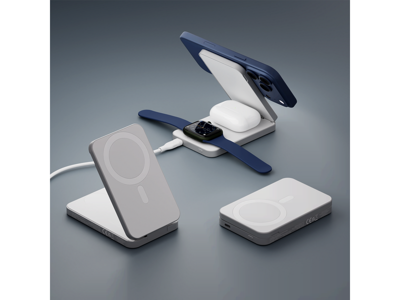dbramante1928 re-charge - 3in1 - Qi1.3 Power Bank - 8000mAh - 8000 mAh