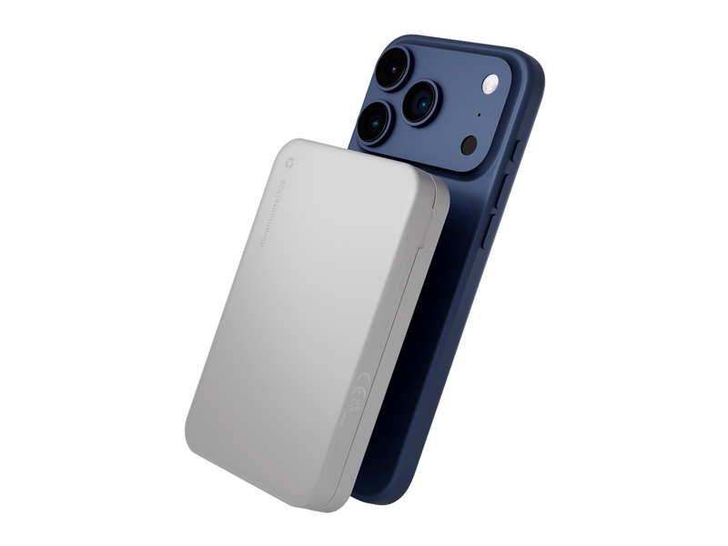 dbramante1928 re-charge - 3in1 - Qi1.3 Power Bank - 8000mAh - 8000 mAh