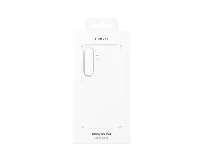 Samsung Clear Case für Galaxy S25 Ultra, Transparent