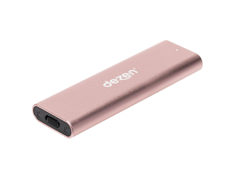dezen M.2 Premium NVMe Enclosure USB 3.2 Gen 2 - Pink