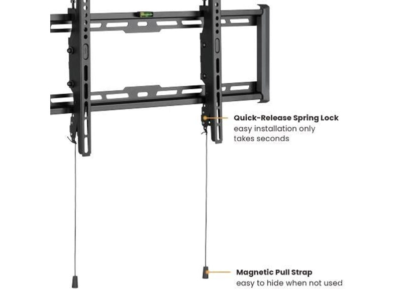 dezen TV Wall Mount - Tilt - Ultra Slim - 37"-80" - Max 75 kg - recommended for 80"