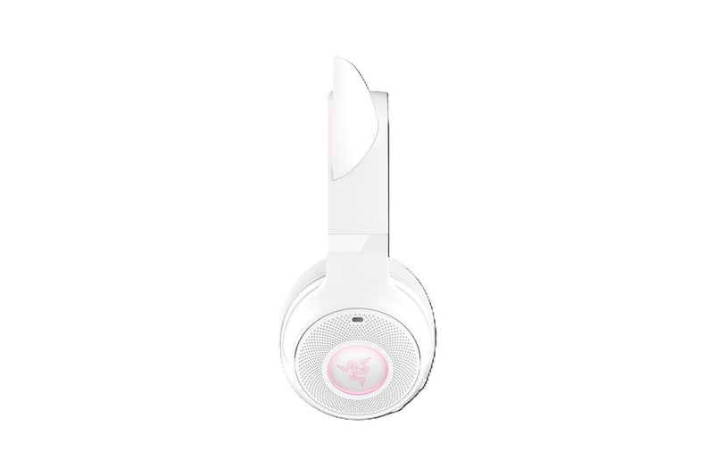Razer Kraken Kitty V2 BT Kabelloses Bluetooth RGB-Headset mit Katzenohren, weiß
