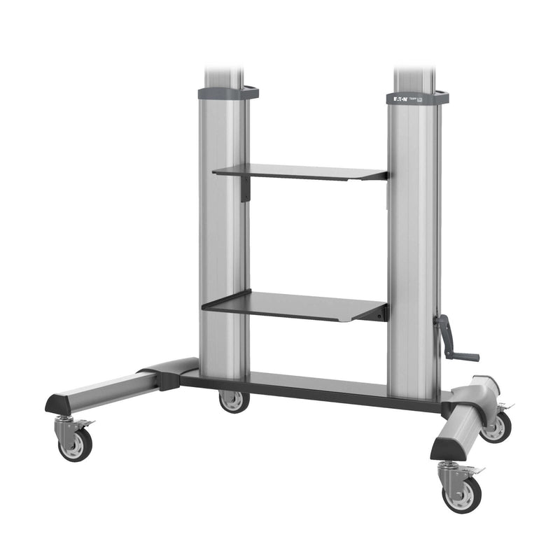 Eaton Tripp Lite Series Safe-IT Schwerlast-Rollwagen für TV mit höhenverstellbarer Handkurbel für 60- bis 100-Zoll-Displ