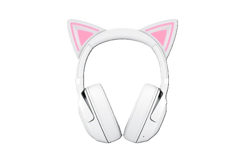 Razer Kraken Kitty V2 BT Kabelloses Bluetooth RGB-Headset mit Katzenohren, weiß
