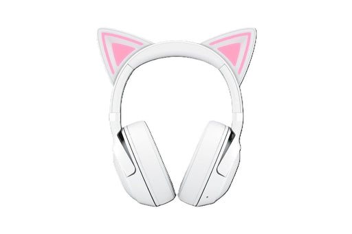 Razer Kraken Kitty V2 BT Kabelloses Bluetooth RGB-Headset mit Katzenohren, weiß