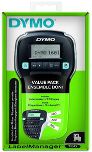 DYMO® LabelManager™ 160 Value PackBeschriftungsgerät, QWERTZ-Tastatur