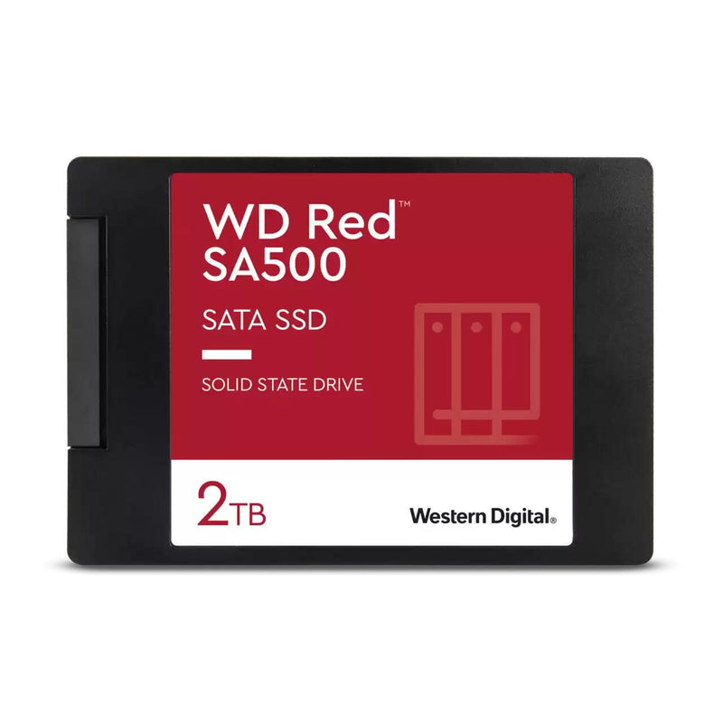 WD Red™ SA500 NAS SATA SSD 2,5” mit Gehäuse 2 TB