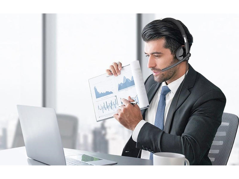 eMEET GeniusCall HS50 Headset with Microphone