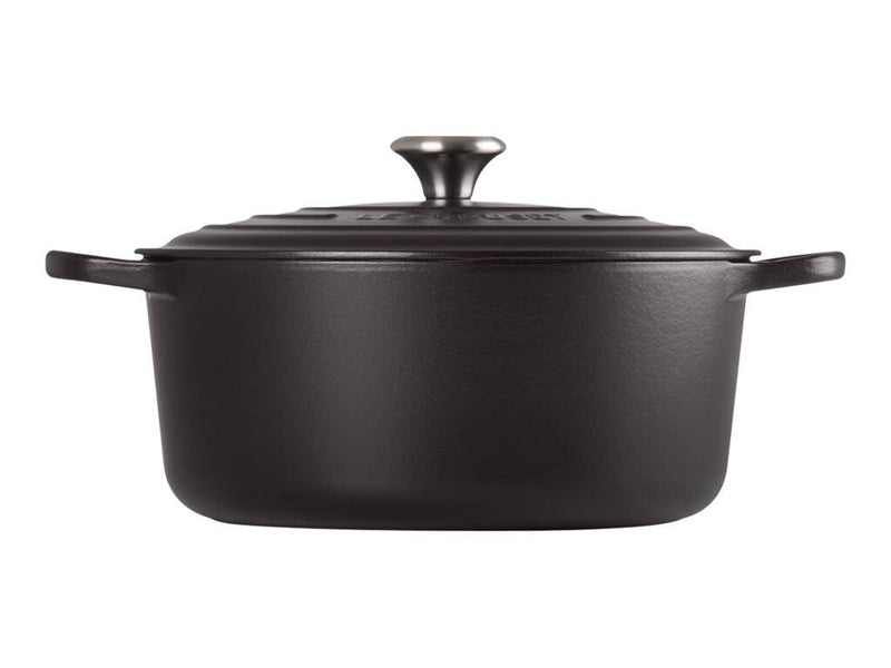 Le Creuset Bräter 22cm, mattschwarz