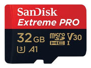 SanDisk Extreme® PRO microSDHC Speicherkarte 32GB mit SD-Adapter