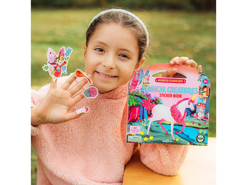 eeBoo Magical Creatures Sticker Book