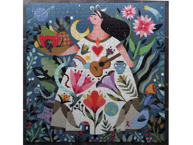 eeBoo Puzzle 1000 pcs - Mother Earth