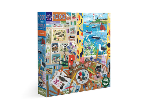 eeBoo Puzzle 1000 pcs - Seabirds